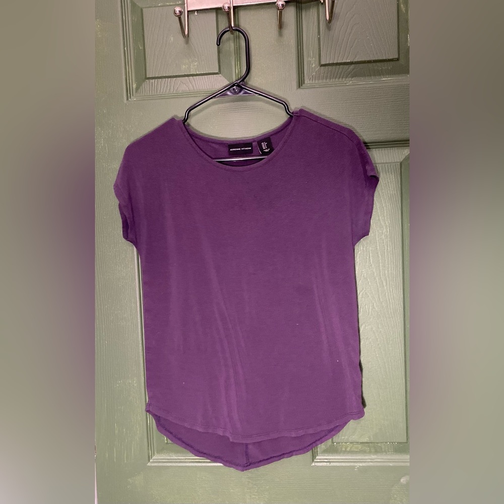 Purple Adrienne t-shirt